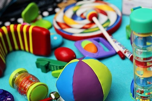 Homegrown Music Pic 1 - Some of the high quality childsafe instruments used in Kindermusik class