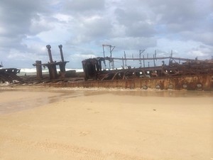 Hire 4WD Noosa Pic 4 - Maheno wreck