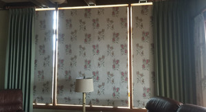 LM Curtains & Blinds Pic 2 - Bonded Rollers Curtains by LM Curtains