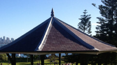 LM Roofing Pic 1 - Slate roof with lead roll top ridge