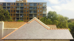 LM Roofing Pic 5 - slate roof with terracotta ridge