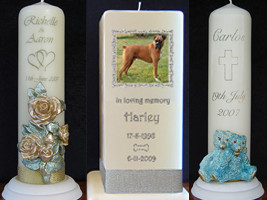 Forever A Flame - personalised candles Pic 1