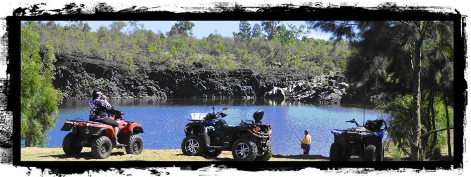 Alcore Atv Tours Pic 1 - Adventure and fishing followed with a refreshing swim