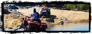 Alcore Atv Tours Pic 2 - Some adventure water crossings