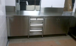 Camden Valley Stainless Steel Pic 5 - Stainless Steel Commercial work area