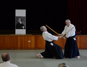 Aikido, Aiki Kai Mt Eliza Pic 3 - Weapons are essential to our understanding of hand techniques