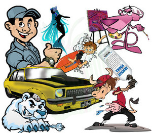 South West Print & Design Pic 2 - Cartoons Vector Design