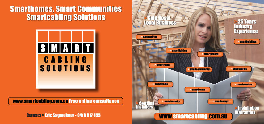 smart cabling solutions Pic 1 - smartwiring specialist phone data cabling tvAV smart home wiring gold coast local company