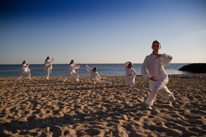 Jinli Wushu-Tai Chi Pic 2 - Taiji on the Beach