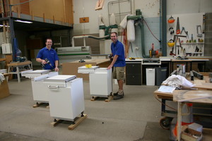 Cassins Healthcare Design & Construct Pic 5 - The Cassin Cabinet Makers at work in our factory