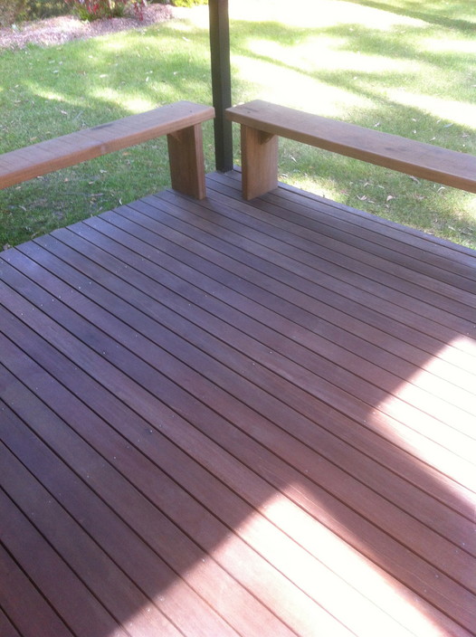 A1 Deck Restoration Pic 1 - Outdoor Deck 1 After sanding