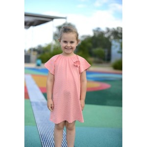 Among The Gumtrees, Kids Wear Pic 2 - Minifin Peach Dress