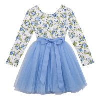 Among The Gumtrees, Kids Wear Pic 4 - Designer Kids Floral Dress