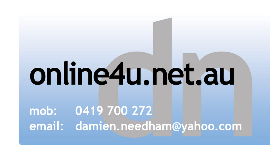 Damien Needham Graphic And Web Design Pic 1 - web design and more melbourne