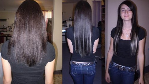 Spoil Yourself Sexy Hair Extensions Pic 1 - before after