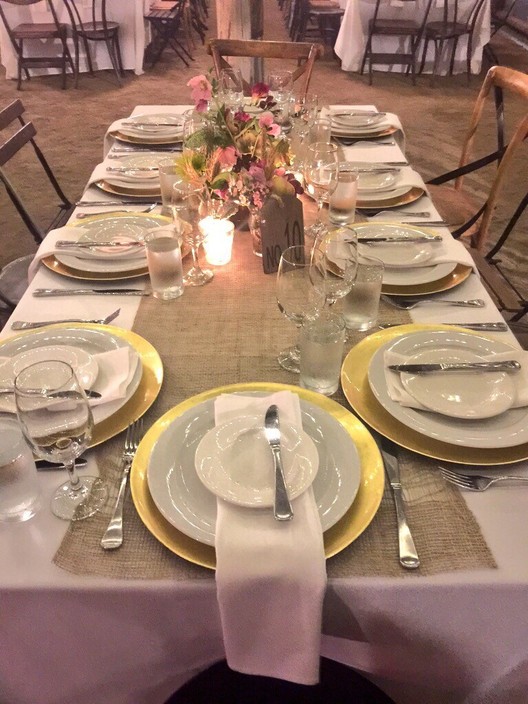 Yandina Station Pic 1 - Women in Focus conference event Function table setting