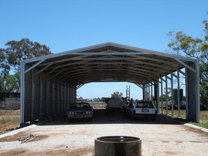 Ace Sheds Cobram Pic 5 - feed lot cover