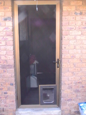 Seymour Flyscreens & Doors Pic 5 - WITH PET DOORS