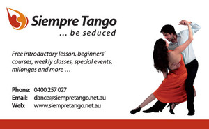 Siempre Tango Pic 5 - Siempre Tango Ad