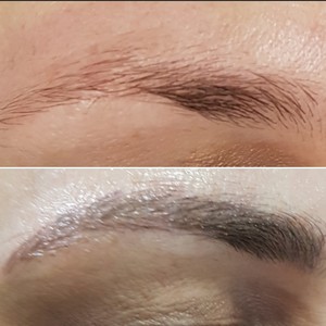 Brow Me Now Pic 5 - Before and after More defined eyebrows