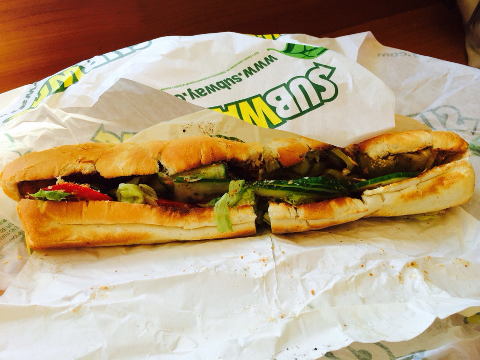 Subway Pic 2 - Foot long chicken lemon sub