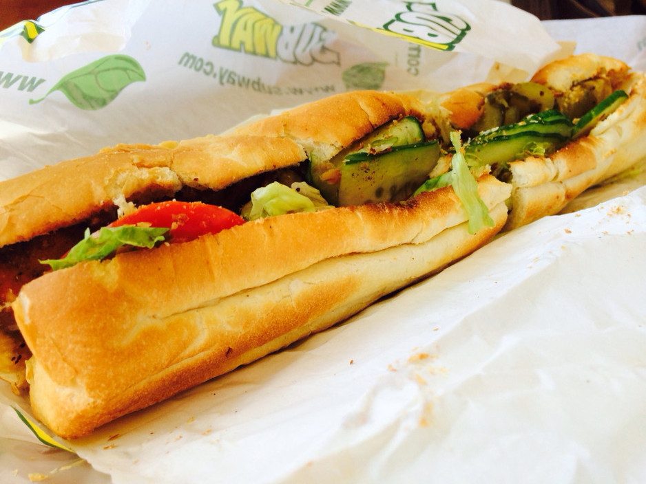 Subway Pic 1 - Footlong lemon chicken sub