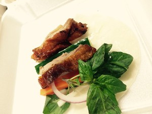 Saigon Corner Cuisine Pic 3 - PEIKIN duck wrap