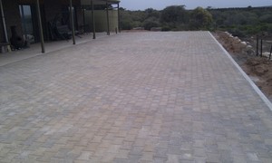 Watson's Landscaping Pic 5 - Entertainment Area Paving