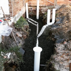 Pro Point Plumbing Services Pic 5 - in ground drainage for house extension