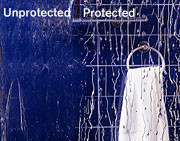 ClearShield Glass Treatment Pic 1 - Shower screen before and after treatment