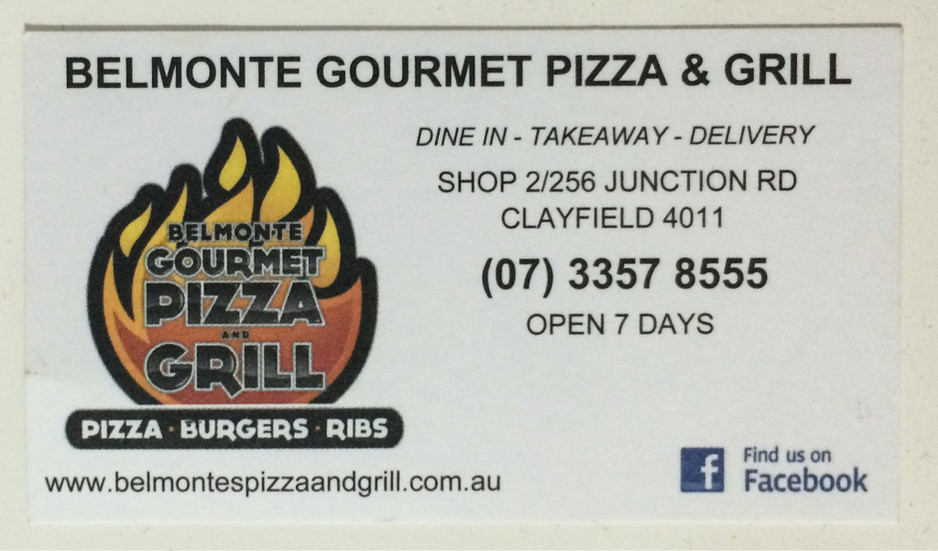 Belmonte Gourmet Pizza & Grill Pic 2 - The website might still be down but call them