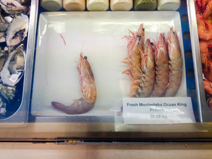 Tally Valley Seafood Pic 3 - Huge king prawns