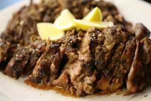 The Workers' Food Room Pic 2 - Wood Oven Lamb Shoulder with Cumin Rub