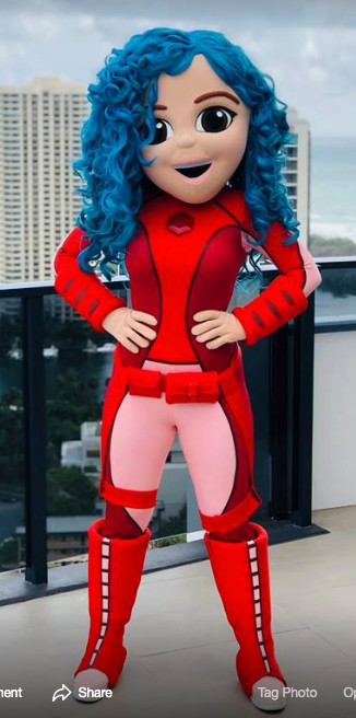 Promotechnics Pic 1 - HIGHLY RECOMMENDED Kerry and her team at Promtechnics are amazing They perfectly bought to life our mascot Ruby Rocket no one else could have executed her signature blue hair The craftsmanship creativity and attention to detail really surpassed