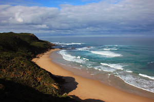 Great Ocean Walk Retreat Pic 5 - Beautiful Castle Cove beach at Glenaire is only 400m away Great Ocean Walk Retreat