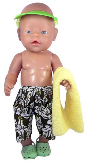 Rosie's Dolls Clothes Pic 4 - Board Shorts