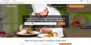 Caternow.com.au Pic 2 - home page