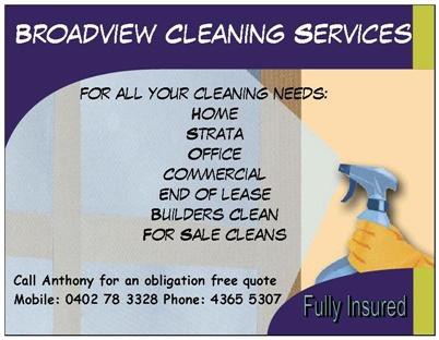 Broadview Cleaning Services Pic 1