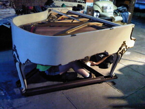 Sydney Piano Removals Pic 3 - moving a Grand Piano