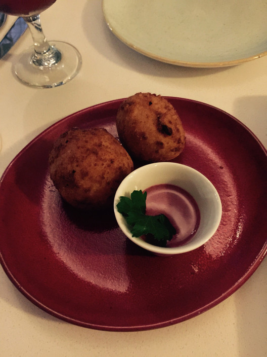 Lime & Pepper Pic 1 - Arancini Balls another favourite entree