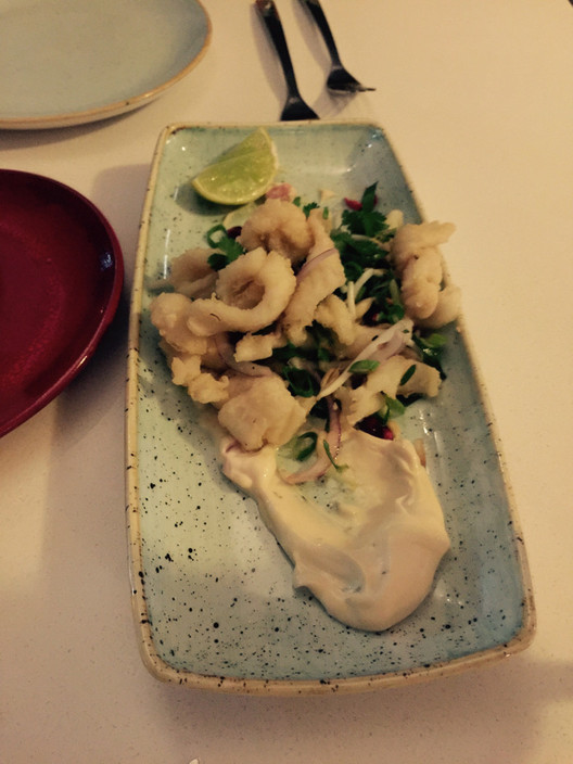 Lime & Pepper Pic 2 - Calamari entree Lime Pepper