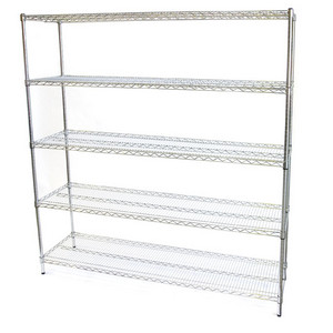 Chrome Wire Shelving Wholesalers Australia Pic 2 - Customised or standardised shelving units in various sizes and heights