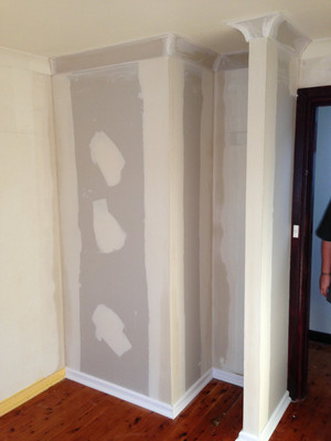 Newave Carpentry Service Pic 2 - Small linen cupboard build Holsworthy