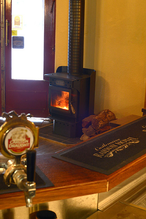 Railway Hotel Castlemaine Pic 1 - Enjoy your favourite spirit or craft beer on tap in our warm and cozy renovated barlounge