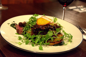 Railway Hotel Castlemaine Pic 5 - Why not your favourite dish with a local smooth red