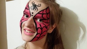 Wicked Faces - Face Painting Pic 2 - Spider Girl