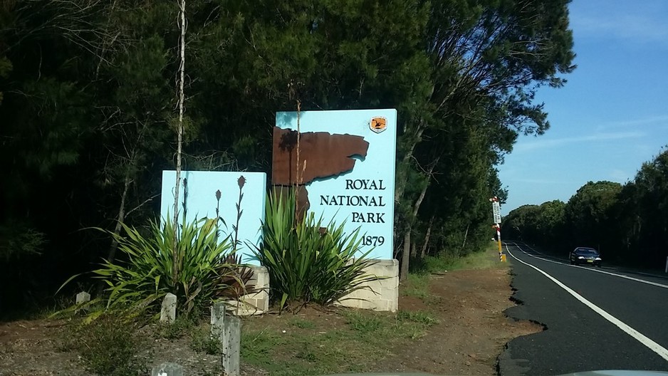 Royal National Park Pic 1 - Entrance to Australias oldest National Park