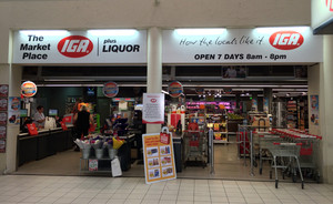 Iga Supermarket Pic 2 - Shop front