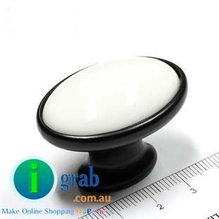 Igrab.com.au Pic 1 - Porcelain Drawer handle Cabinet Pull Cupboard Knob kitchen