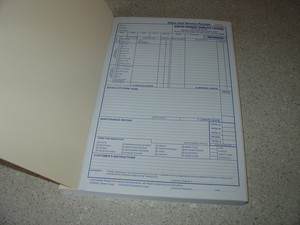 Bill & Sandra Piper Printing & Copying Pic 2 - Self carbonised Invoice books Delivery Dockets Purchase Order books